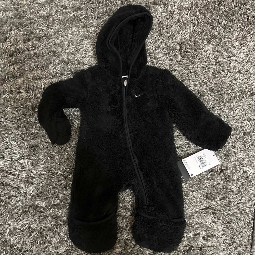 Baby Nike Hooded Sherpa Coverall